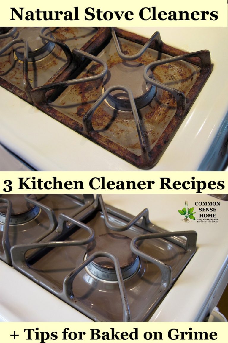 Natural Stove Cleaners 3 Kitchen Cleaner Recipes, Plus Tips for