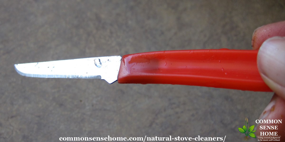 stove cleaning scraper