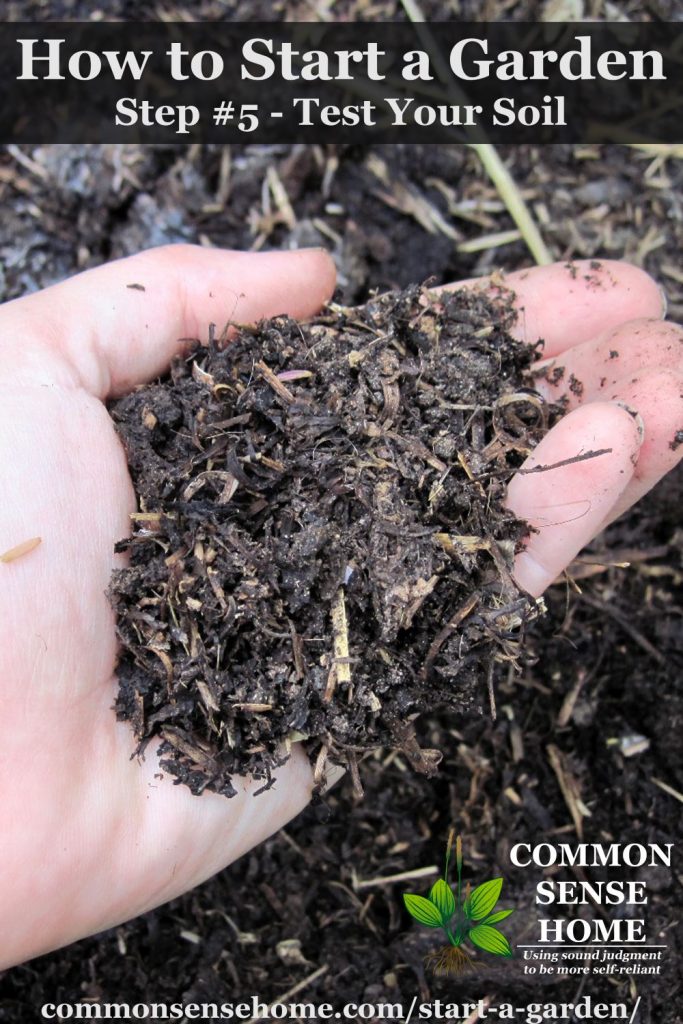 Close-up of garden soil