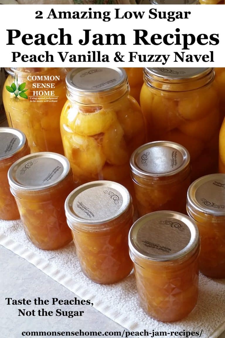 Peach Jam Recipes Peach Vanilla and Fuzzy Navel
