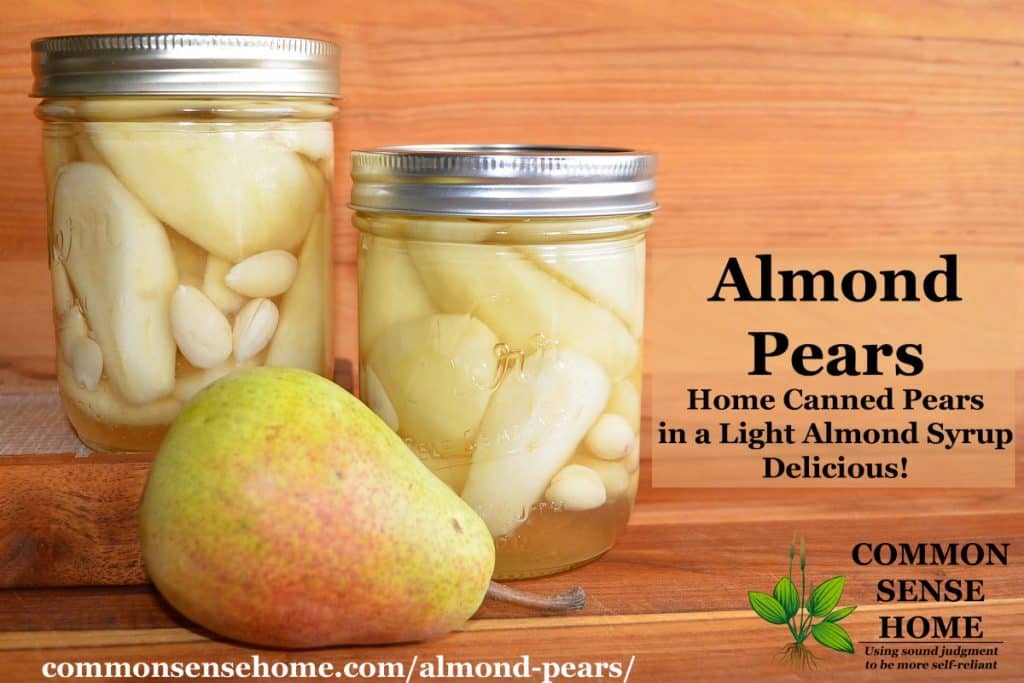 almond pears