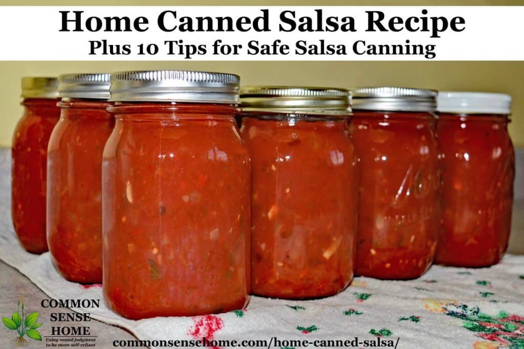 Can You Can Salsa in Quart Jars 