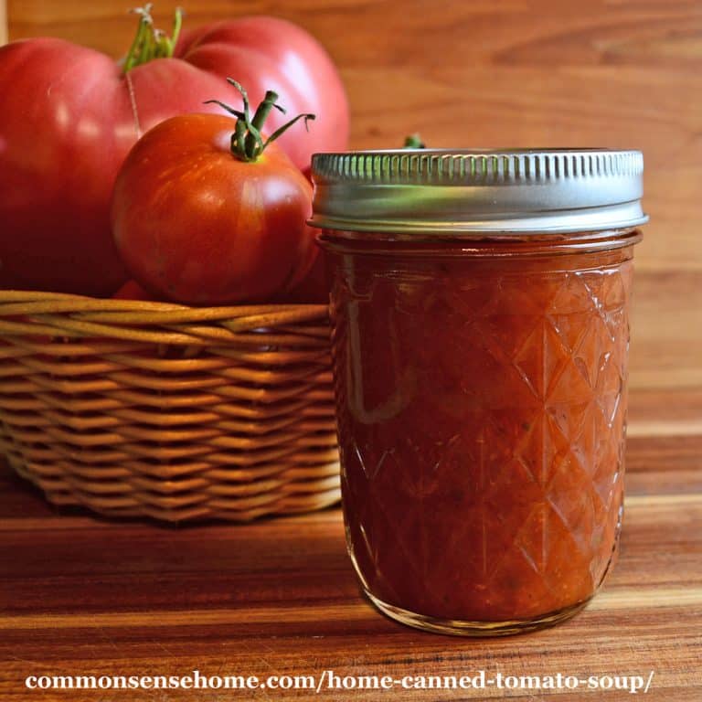 Home Canned Tomato Soup – Easy Recipe for Canning Tomato Soup