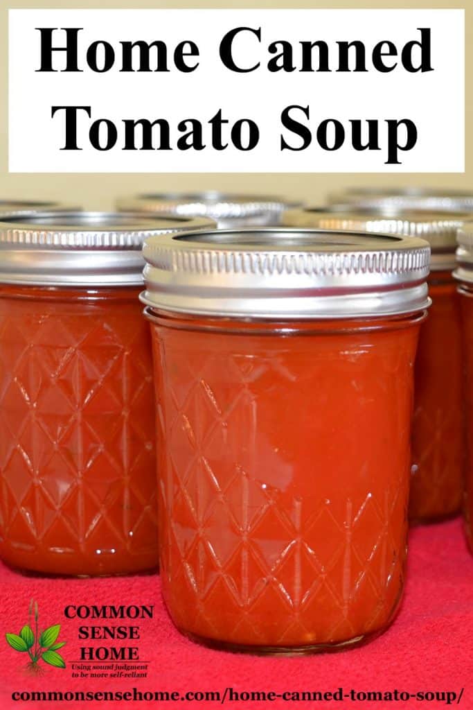 finished tomato soup