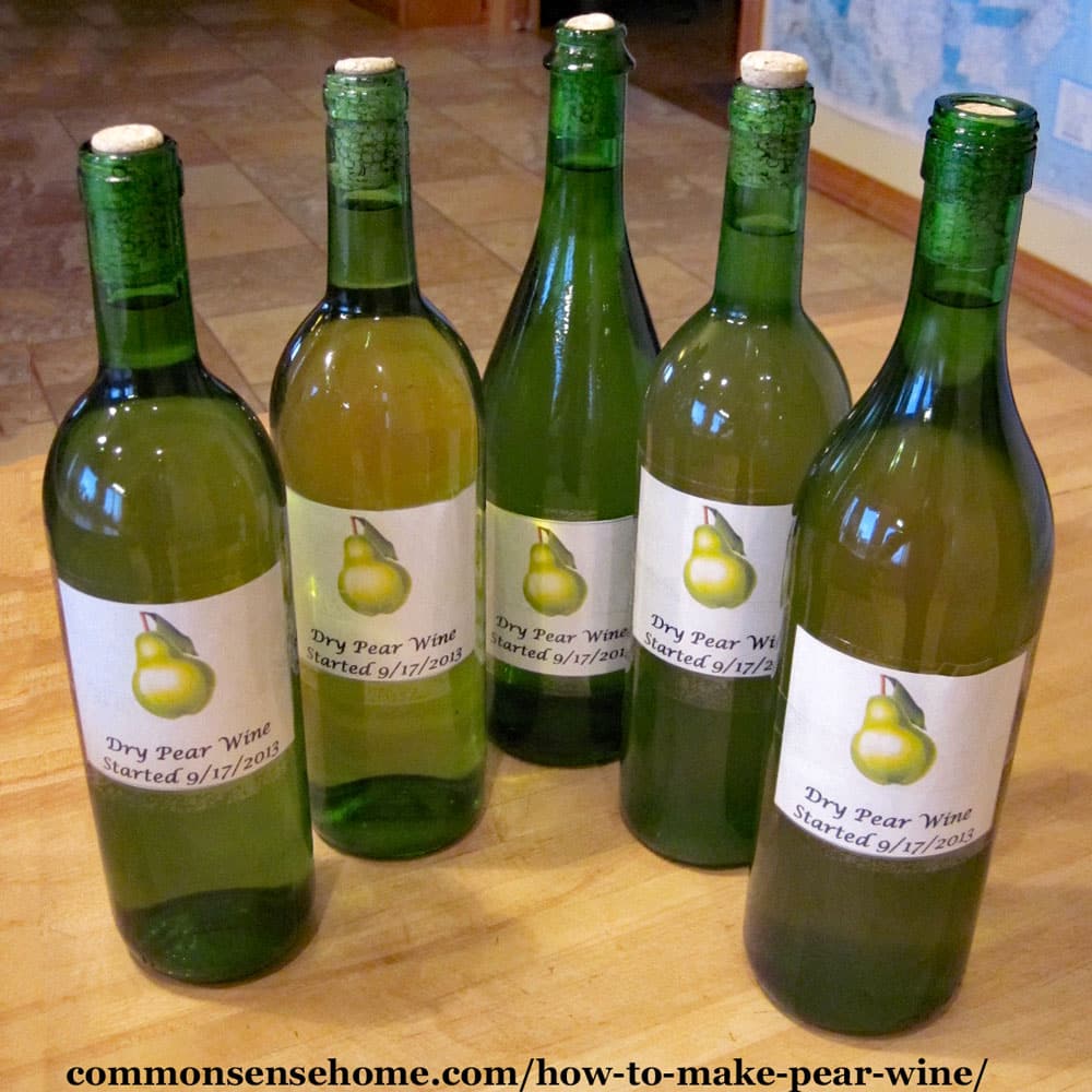 How to Make Pear Wine - Easy Homemade Wine Recipe for Ripe Pears