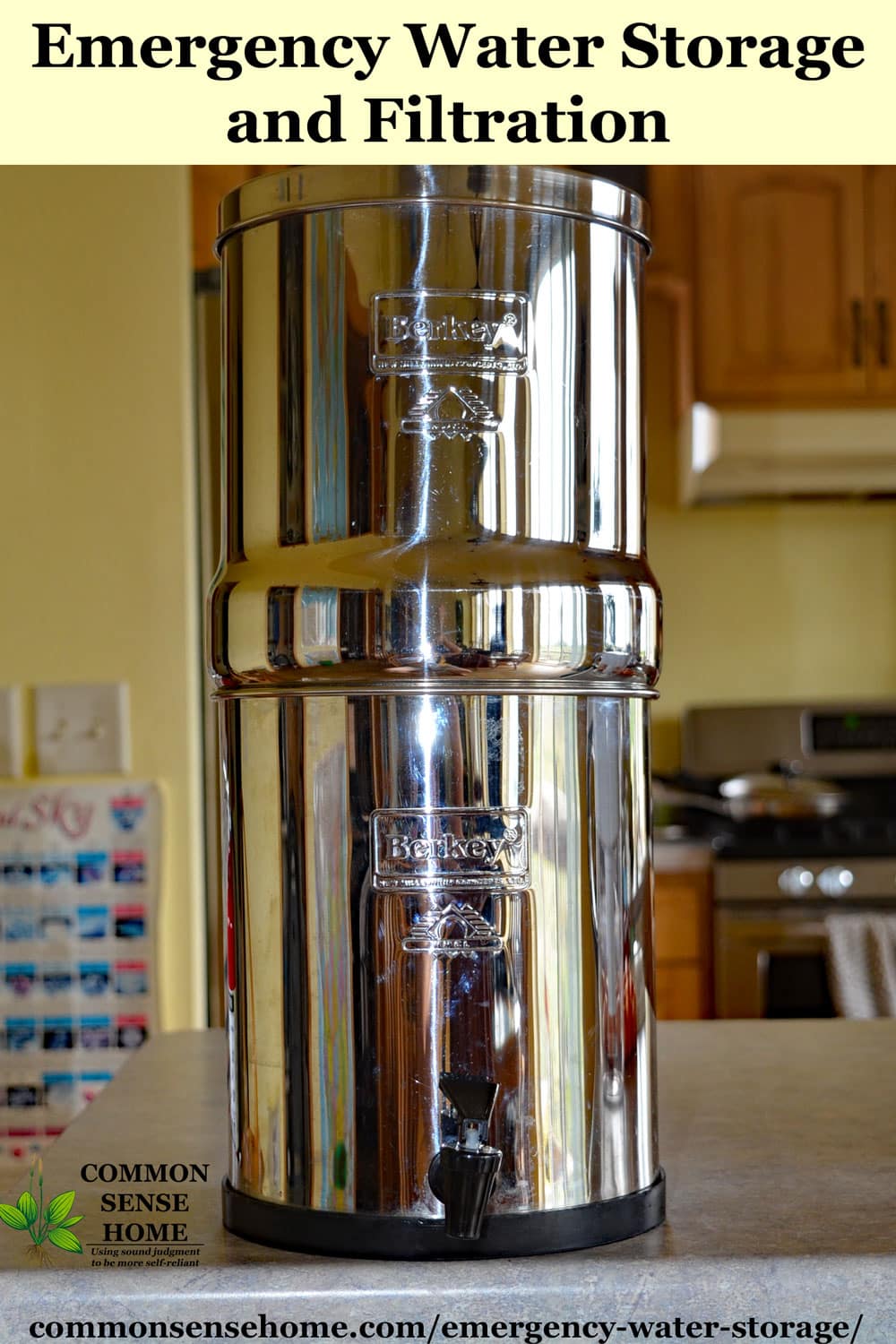 Big Berkey Water Filter - Trusted & Warrantied Filtration