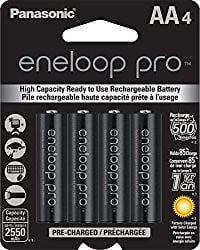 Eneloop Pro AA Low Self Discharge Rechargeable AA batteries