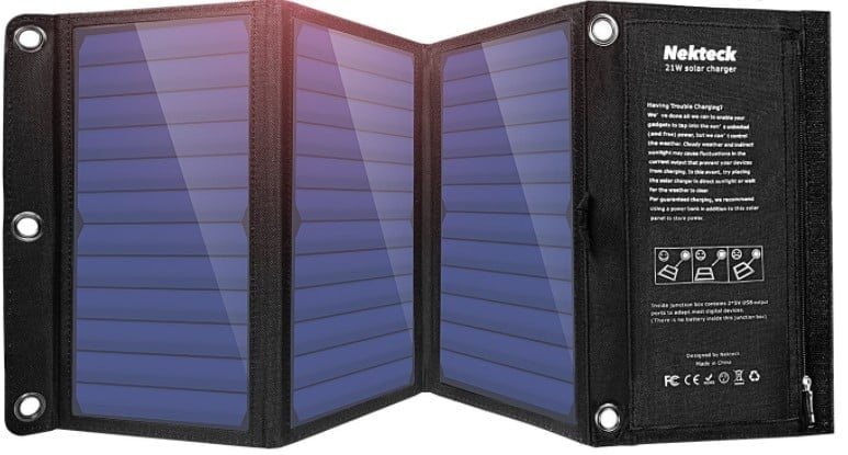 Nekteck 21w Solar Panel with USB port