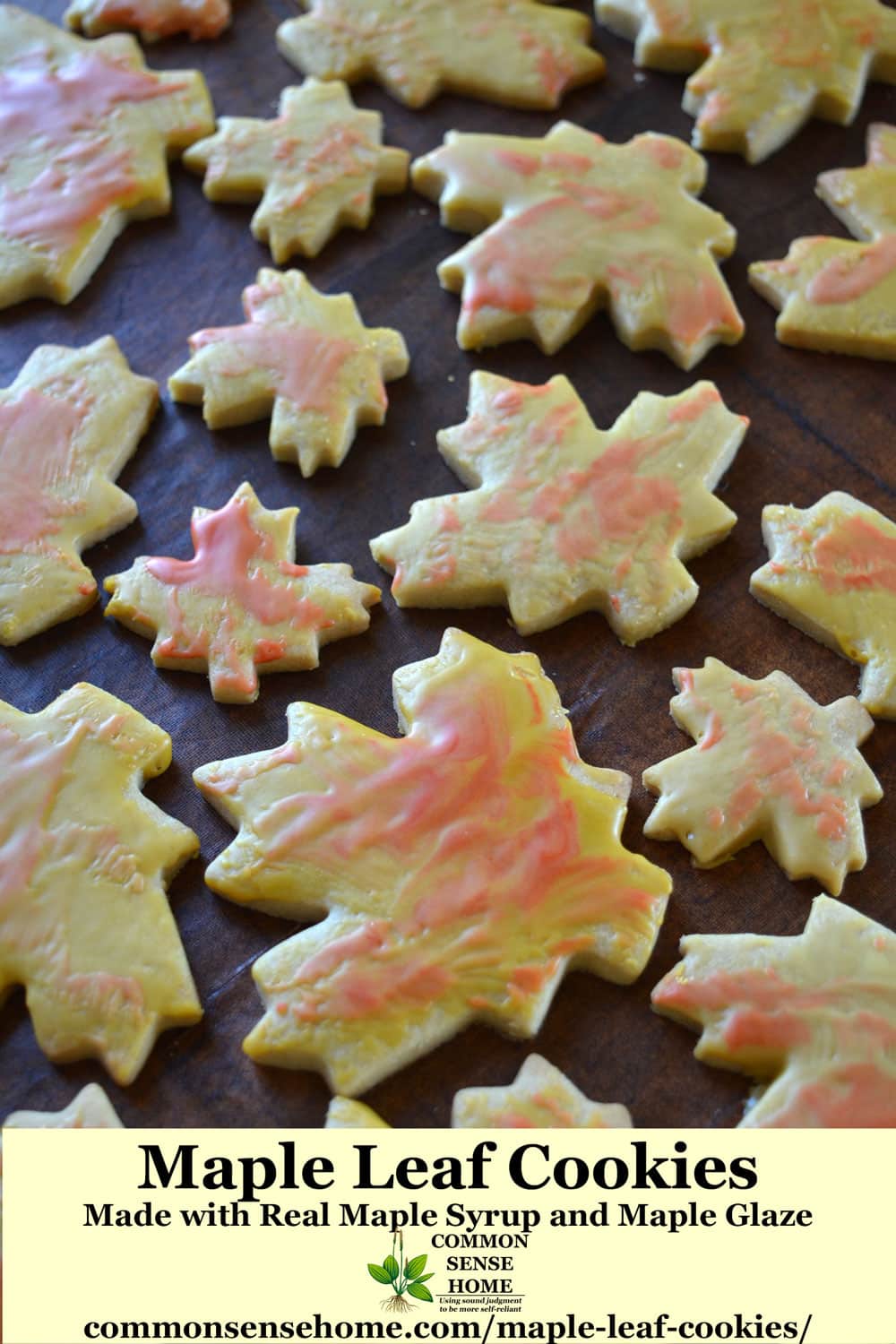maple leaf cookies