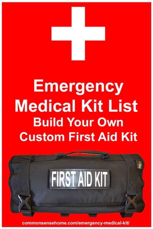 simple first aid kit list