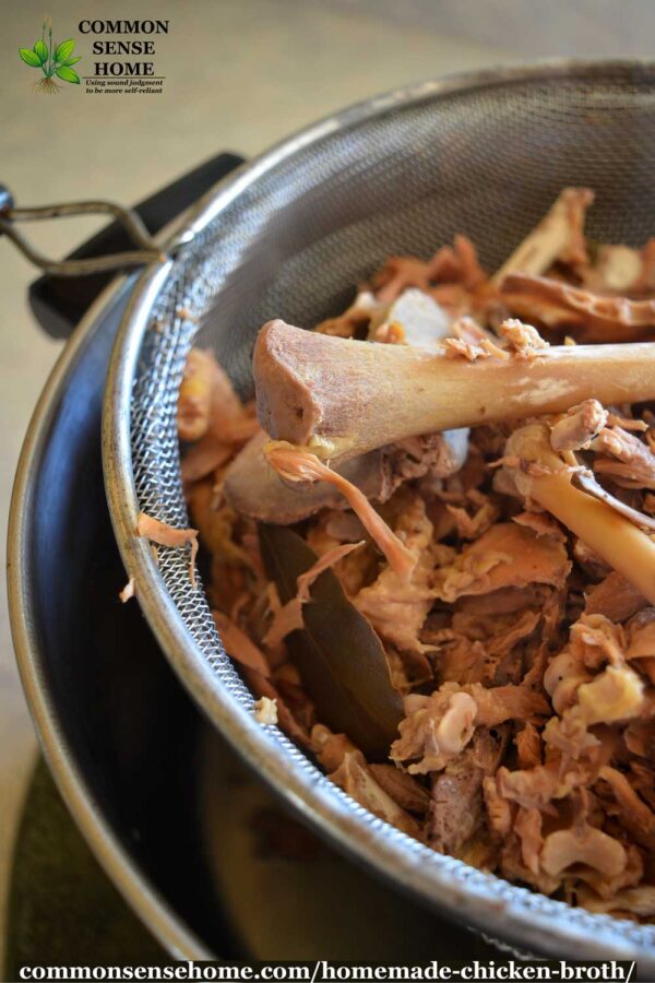 chicken stock bones