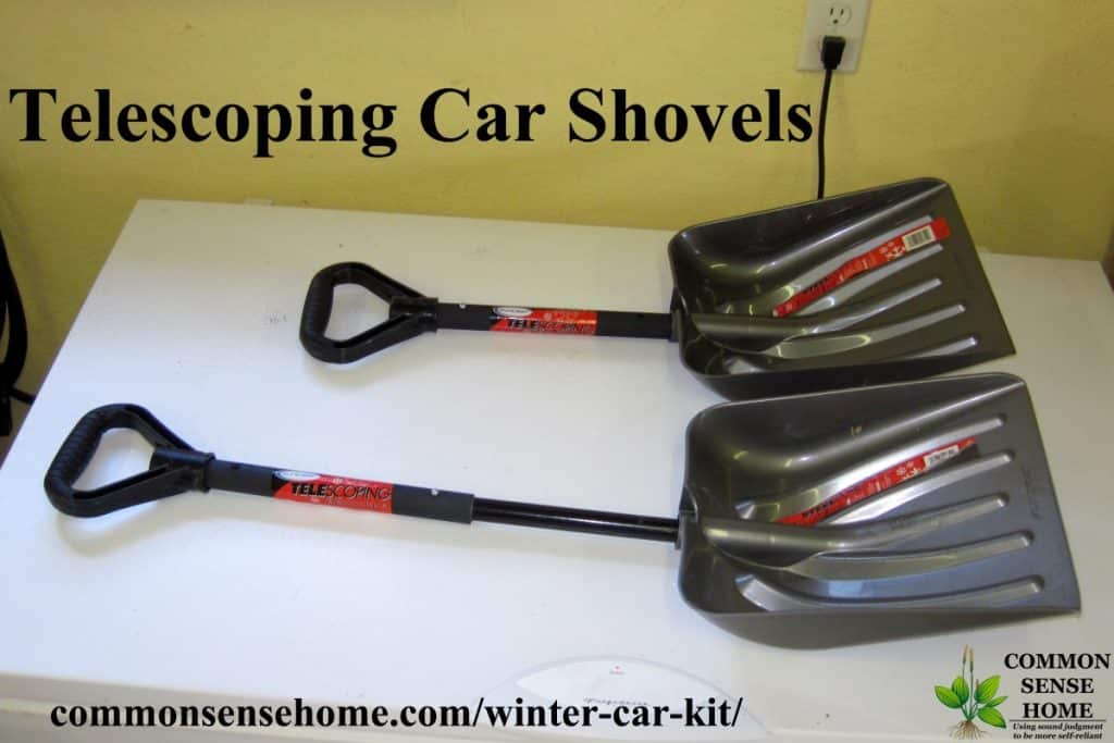 telescoping car shovels