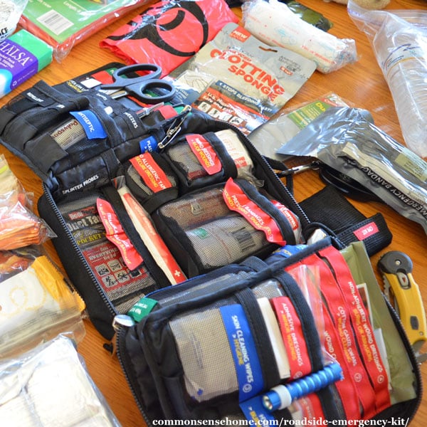 Roadside Emergency Kit First Aid Supplies