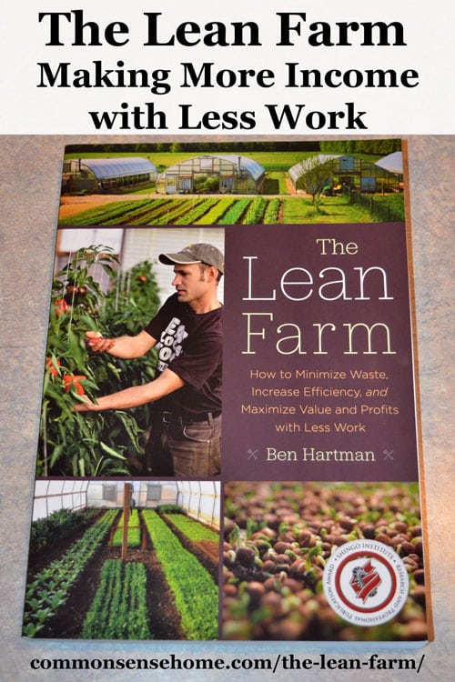 While geared toward the market gardener, The Lean Farm will help homesteads and farms of any size to reduce wasted time and materials and increase income.