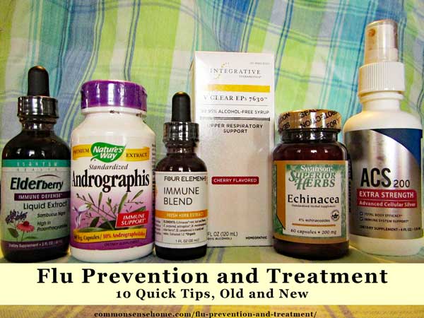 Flu Prevention and Treatment – 10 Quick Tips, Old and New