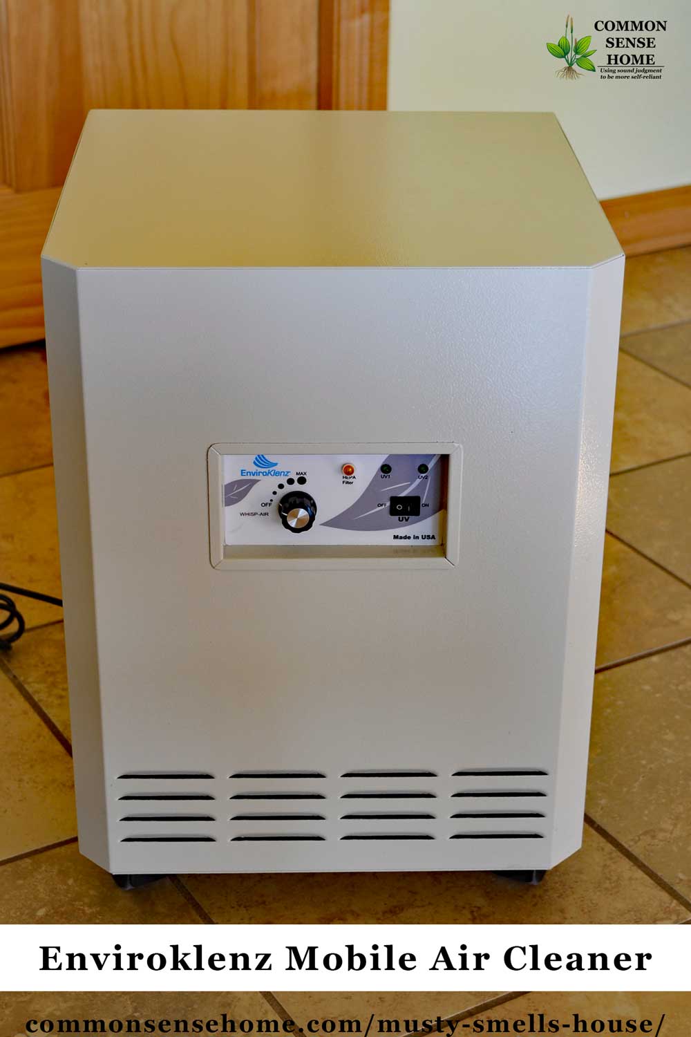 Enviroklenz Mobile Air cleaner for musty smells