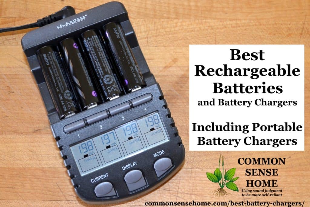 best aa nimh rechargeable batteries