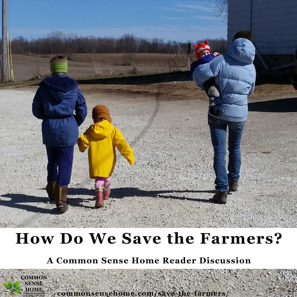 How Do We Save The Farmers   A Reader Discussion