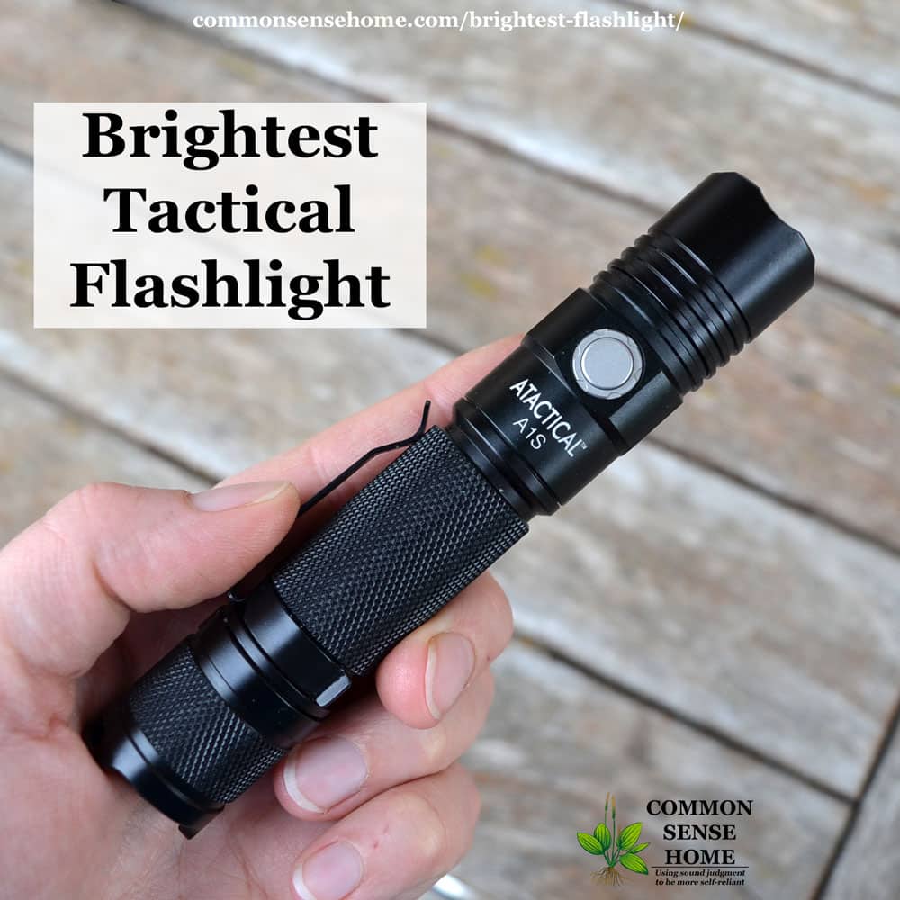 The Brightest Tactical Flashlight, Including Brightest High-Quality  Flashlight