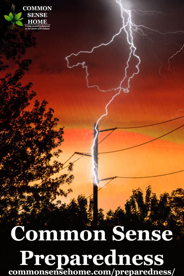 lightening hitting power lines