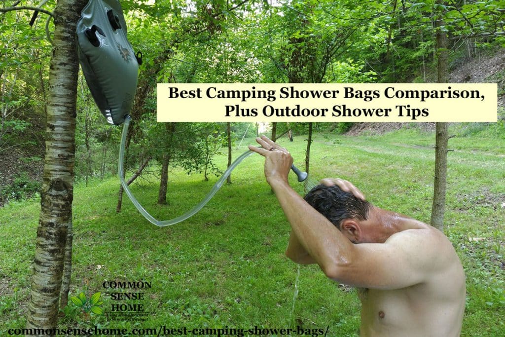 Hanging Outdoor Shower Bag