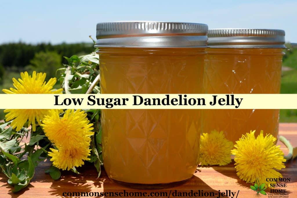 Dandelion Jelly Easy Flower Jelly Recipe with Less Sugar