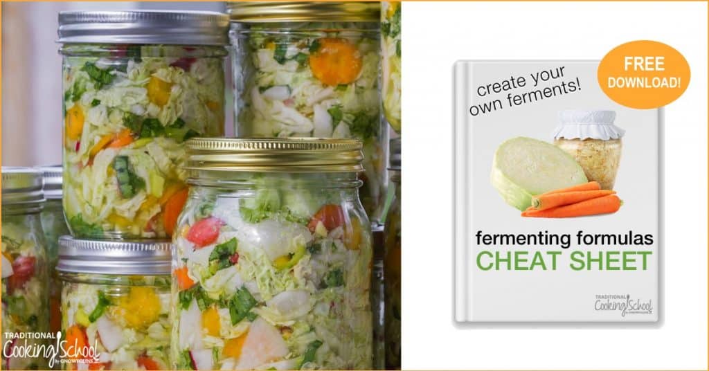 fermenting cheat sheet