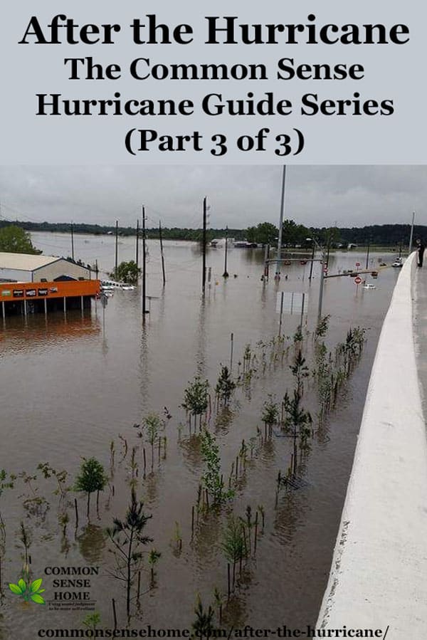 After the Hurricane - flooding after Hurricane Harvey