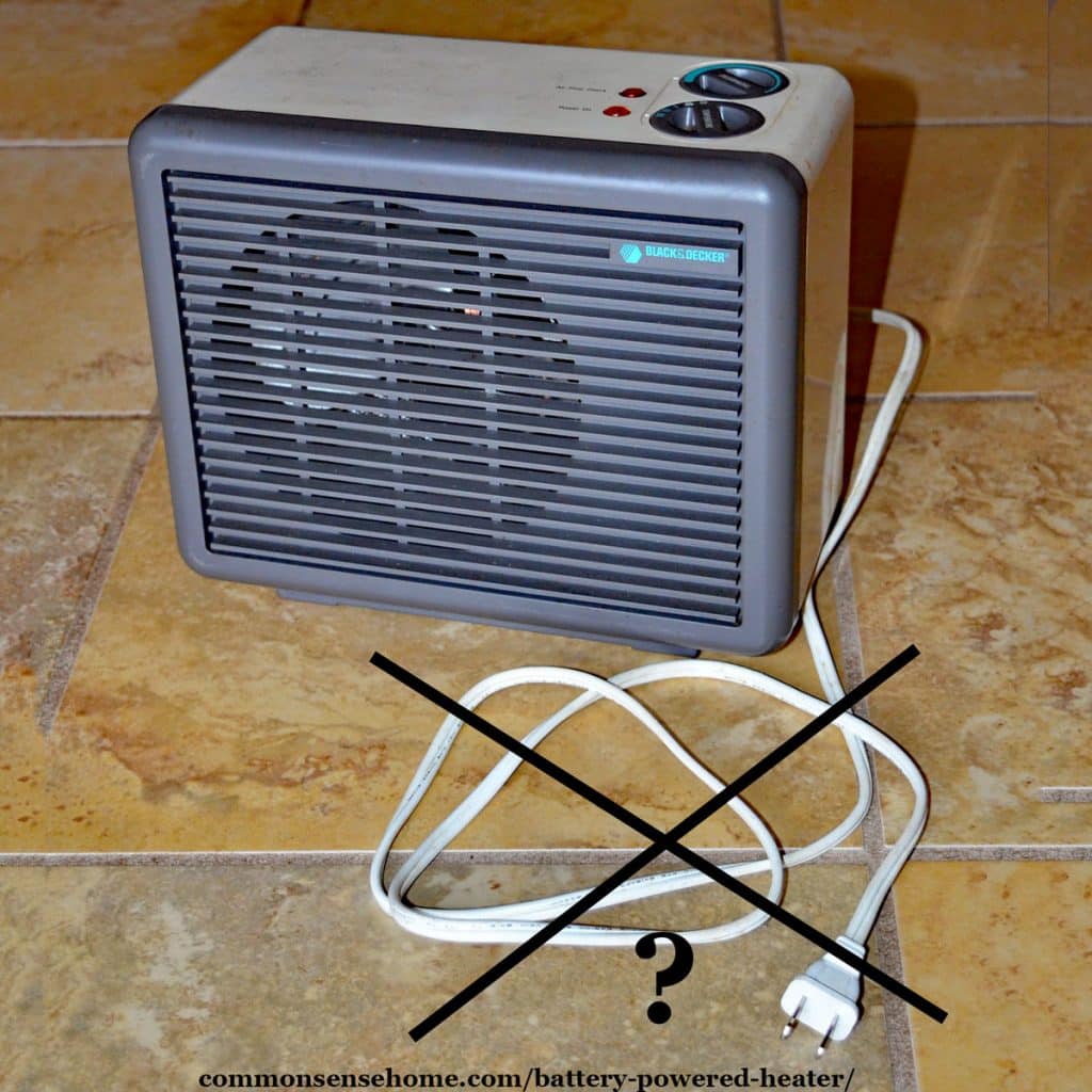 Do Battery Powered Space Heaters Or Emergency Heaters Exist