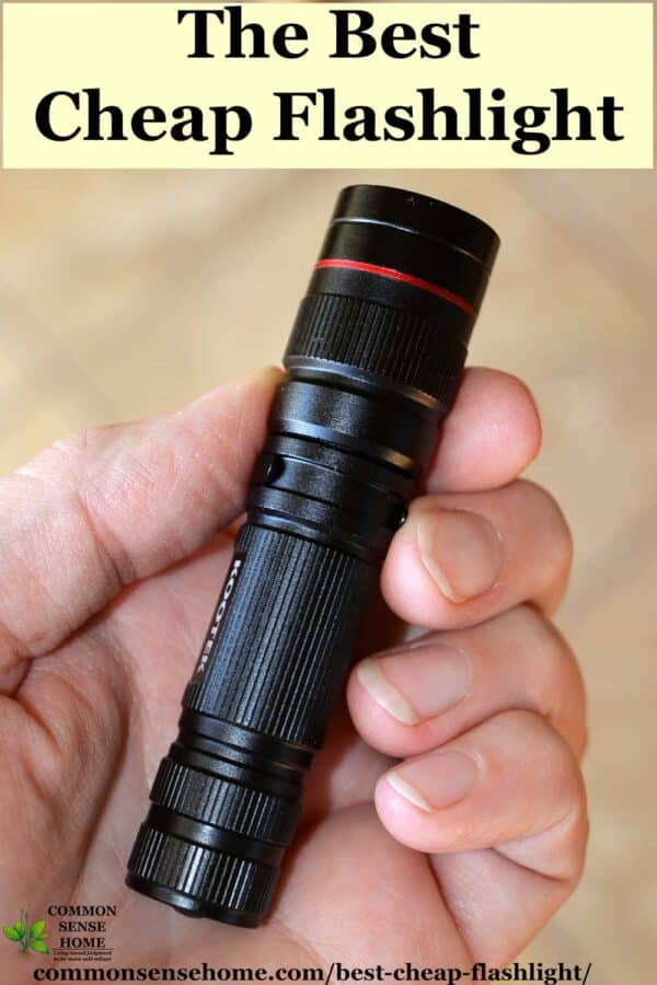best cheap flashlight