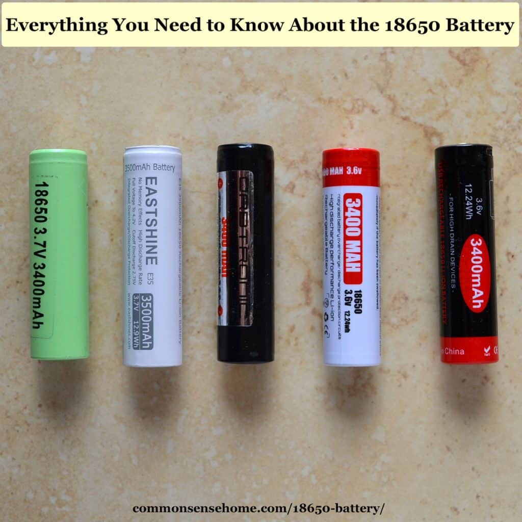 battery cell sizes