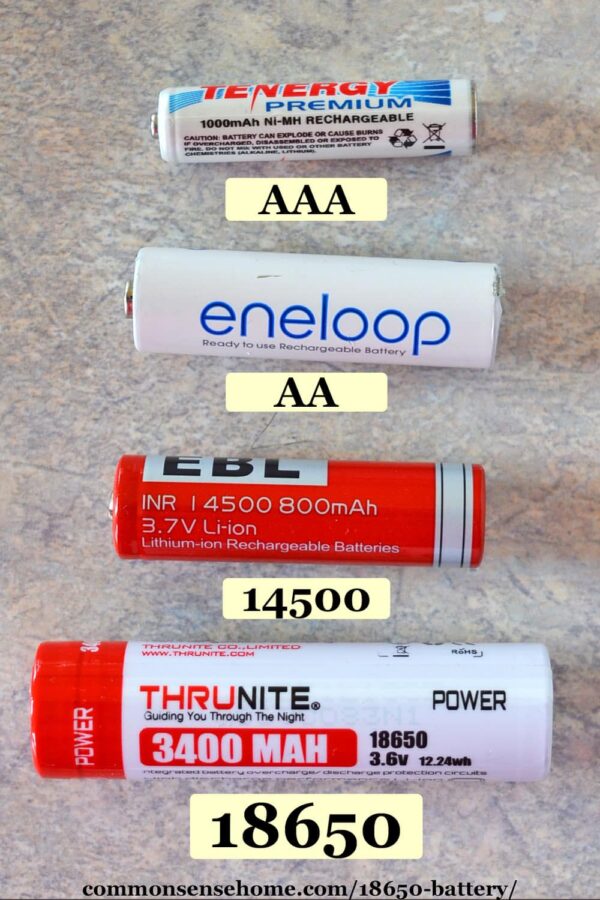4 pcs Red Shell AA 3.7V 18650 9900mAh Rechargeable Li-ion LED Battery Safe Environmental Friendly for Flashlight 