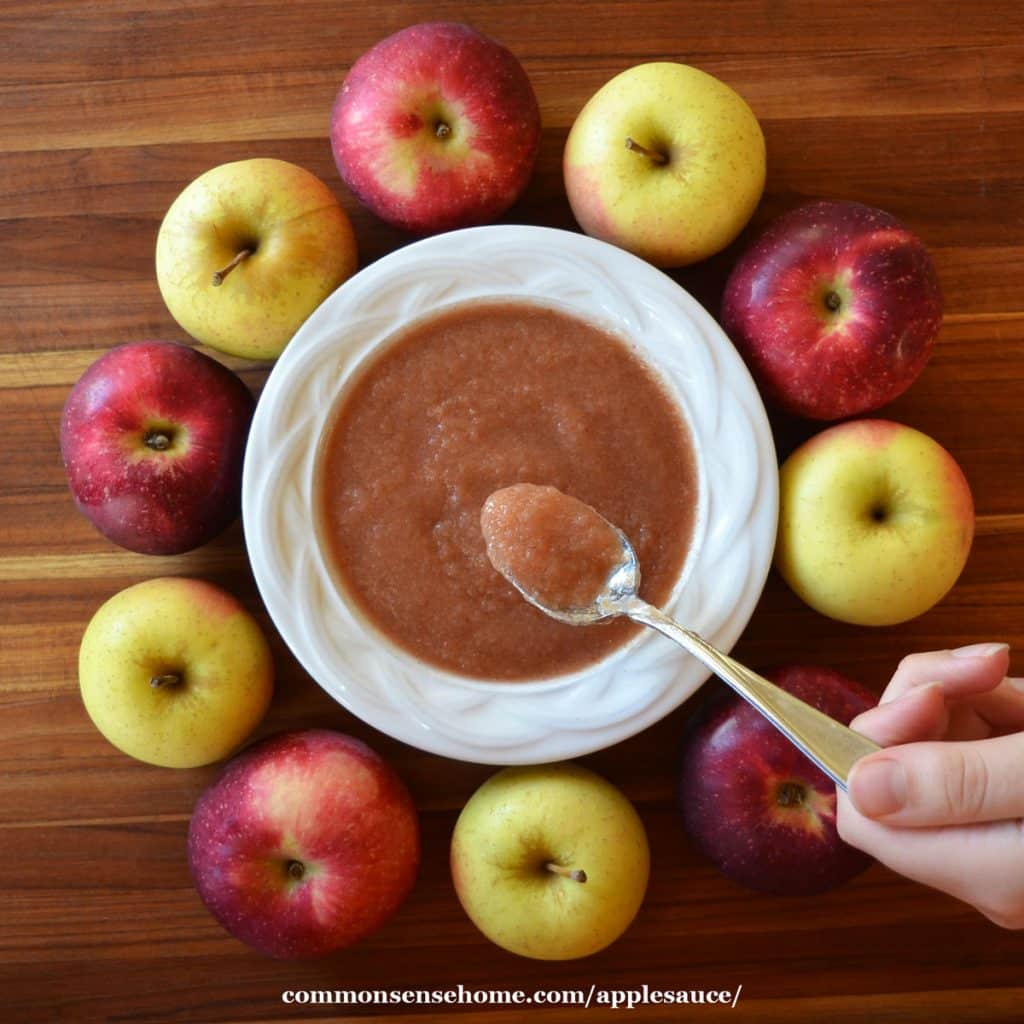 Easy Homemade Applesauce