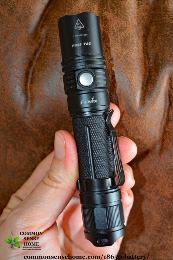 best 18650 flashlight - Fenix PD35