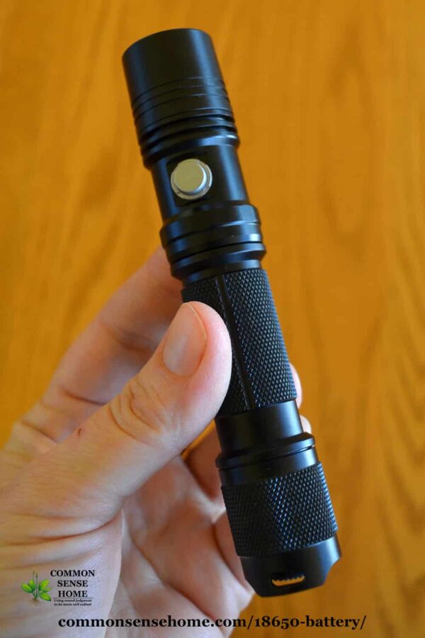 low priced 18650 flashlight
