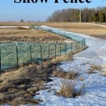 How to Put up a Snow Fence