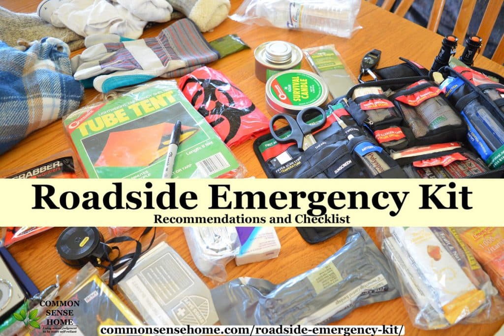 Roadside Emergency Kit and Checklist