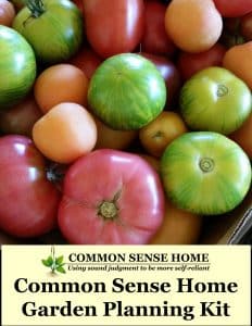 Common Sense Home Garden Planning Kit