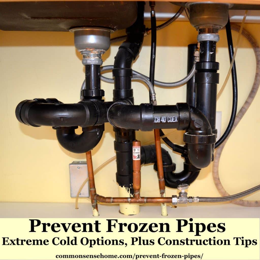 frozen kitchen pipes        <h3 class=