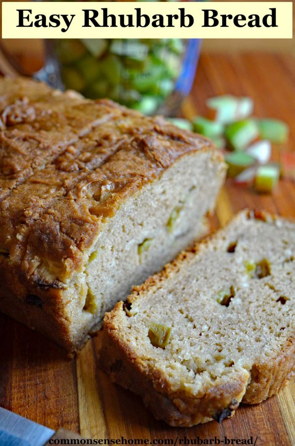 rhubarb bread