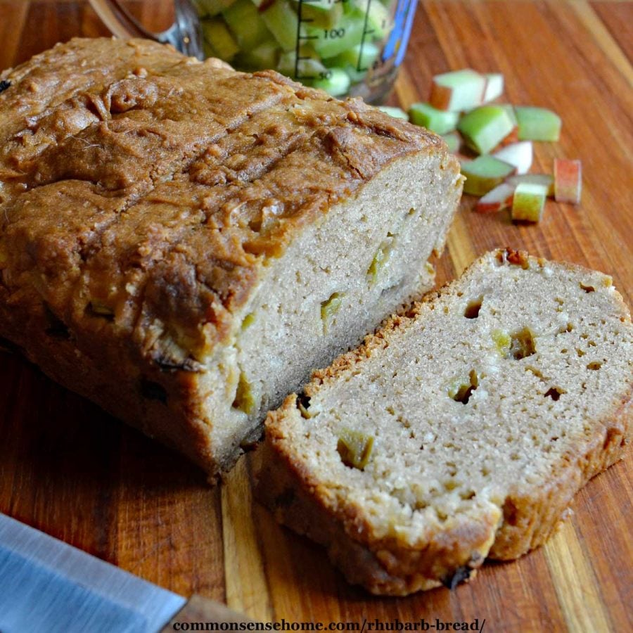 rhubarb bread 