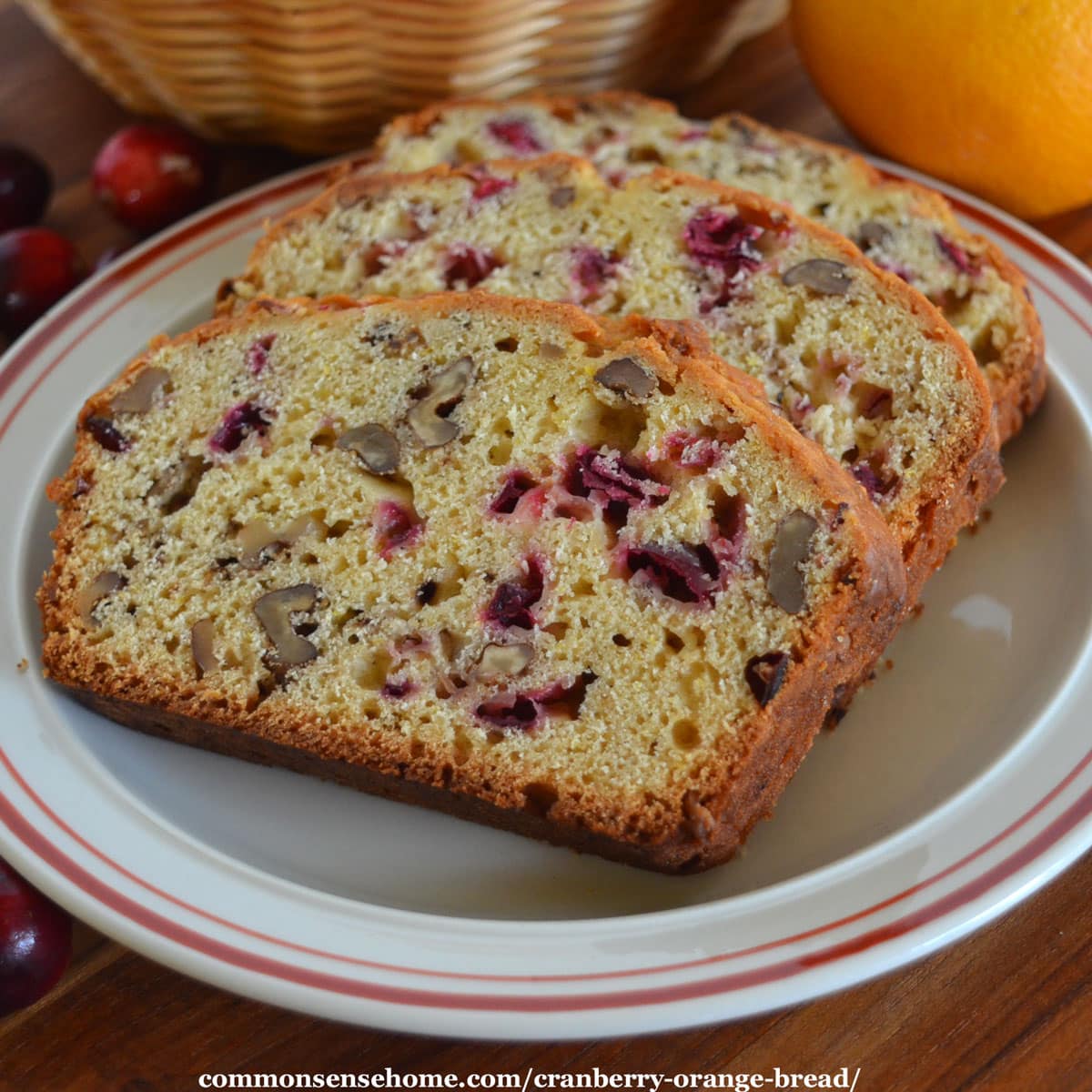 cranberry orange bread