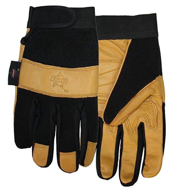 leather garden gloves