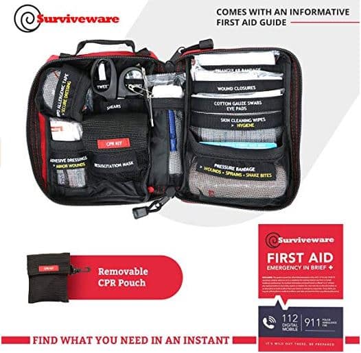 surviveware small first aid kit