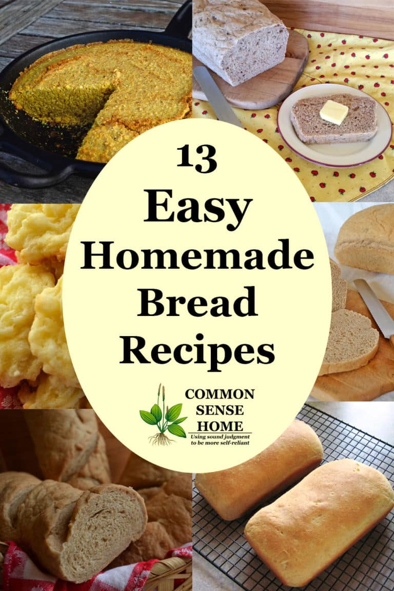 13 Easy Homemade Bread Recipes - Never Buy Bread Again