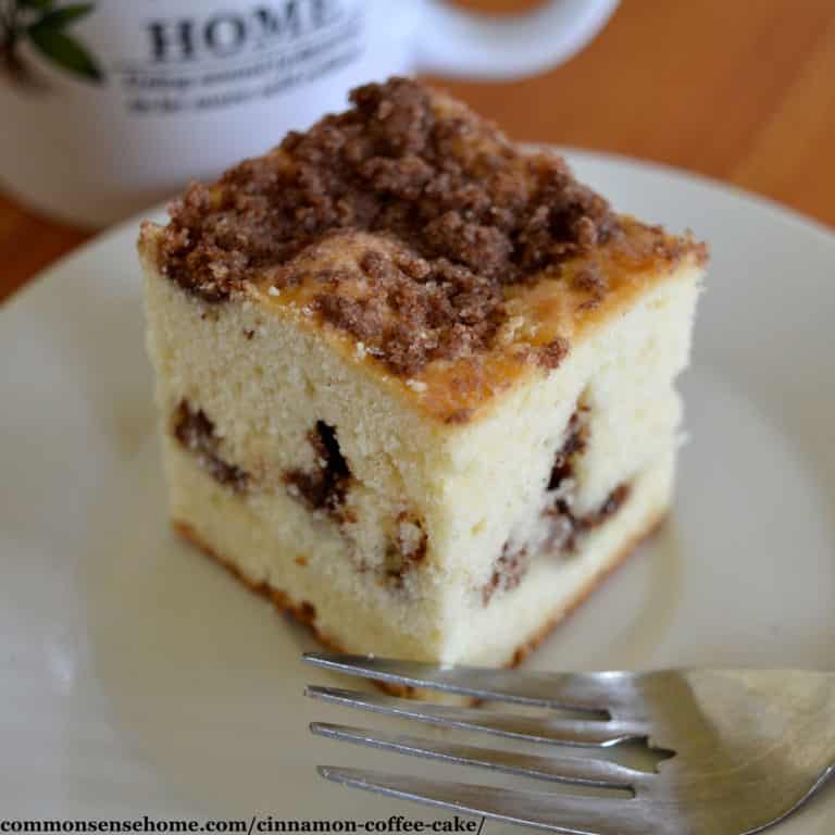 Cinnamon Coffee Cake – Grandma Catherine’s Recipe