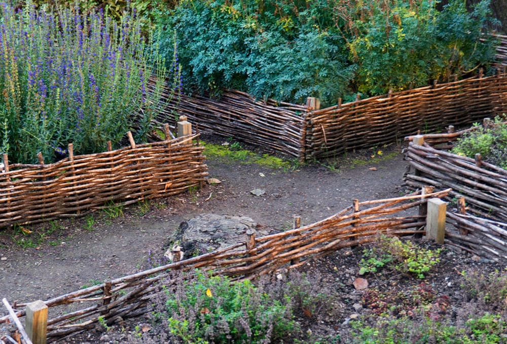 wicker raised beds