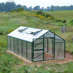 DIY greenhouse from kit