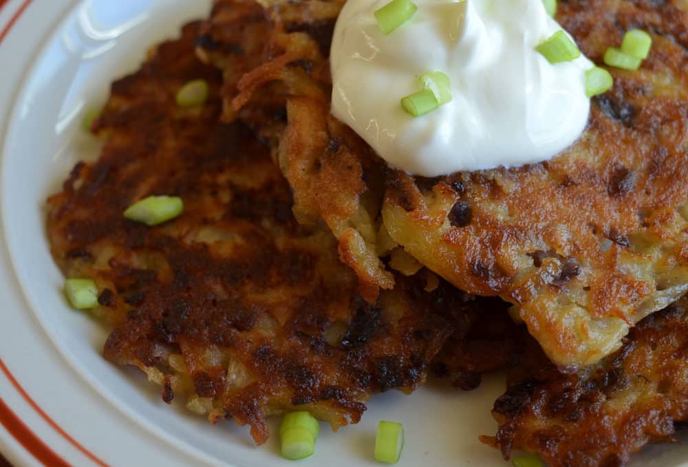 homemade potato pancakes