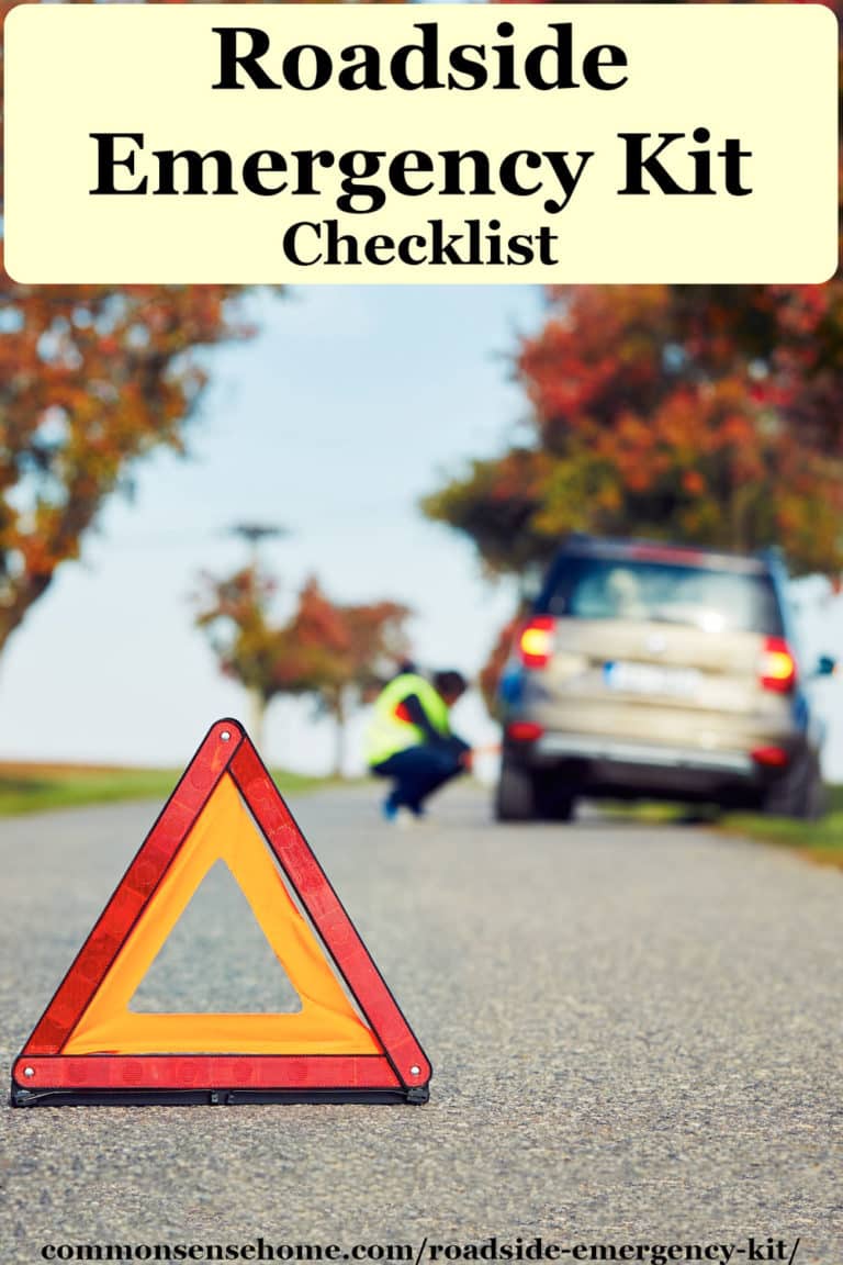 Roadside Emergency Kit and Checklist